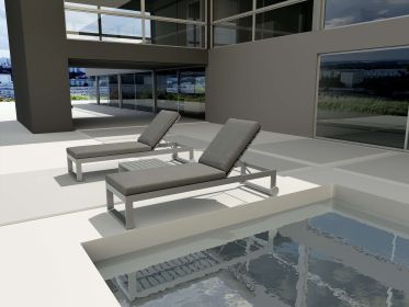 Lucca Sun Lounger 3-Piece Set