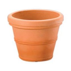 Polyresin Terracotta Looking Round Planter