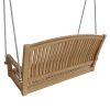 Del-Amo Round Swing Bench