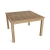 Windsor Square Slatted Dining Table