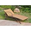 Resin Wicker & Steel Multi-Position Lounger