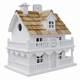 White Cottage Birdhouse