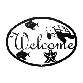 Ocean Welcome Sign