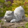 "Truffles" the Small Magnesium Piglet Statue