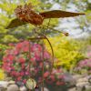 Set of Rusty Rocking Bird Stakes