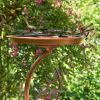 Branch Stand Shallow Copper Finished Birdbath