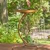 Branch Stand Shallow Copper Finished Birdbath