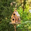 "Lansdale" Two Tier Classic Home Birdhouse Stake