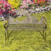 Selkirk Cairbou Backrest Iron Bench