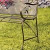 Selkirk Cairbou Backrest Iron Bench