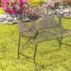 Selkirk Cairbou Backrest Iron Bench