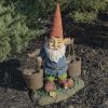 Gnome Holding Two Buckets