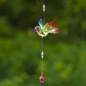 Hanging Multi-tone Acrylic Robin and Balloon Chimes in 6 Assorted Colors