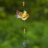 Hanging Multi-tone Acrylic Robin and Balloon Chimes in 6 Assorted Colors