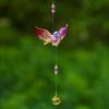 Hanging Multi-tone Acrylic Robin and Balloon Chimes in 6 Assorted Colors