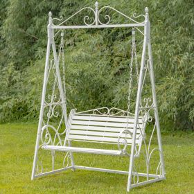 "Monte Carlo 1968" Iron Swing Bench