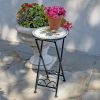 "Odessa" Small Mosaic Folding Accent Table