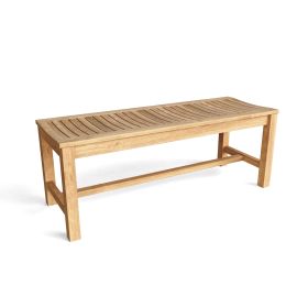 Casablanca Backless Bench (Size: 2 Seater)