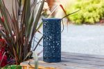 Punched Metal Bloom Lantern