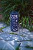 Punched Metal Bloom Lantern