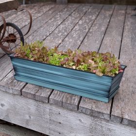 Nantucket Blue Flower Box (Size: Small)