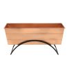 Odette Copper Flower Box and Stand