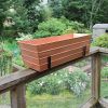 Plain Copper Flower Box Mounting Kits