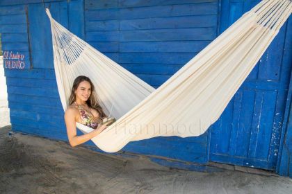 Colombian Double Hammock (Color: Natural)