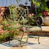 "Stephania" Victorian-Style Iron Garden Armchair