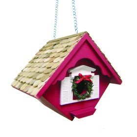 Christmas Wren Cottage (Color: Red)