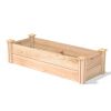 Untreated Cedar Wood Raised Garden Bed