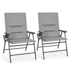 Wicker Conversation Set (Color: Gray)