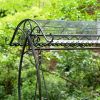 Electroplated Garden Swing Bench