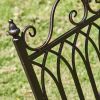 "Tatiana" Iron Rocking Garden Arm Chair