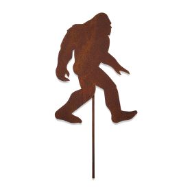 BIG Foot Rusted Garden Stake (Size: Large)