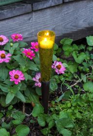 Tea Light Sparkle Cones (Color: Yellow)