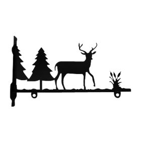 Deer and Trees Sign Bracket (Size: 24 Inch)