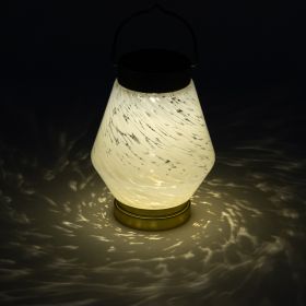 Boaters Glass Solar Lanterns (Shape: Cone)