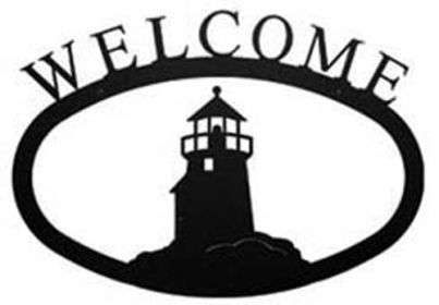 Lighthouse Welcome Sign (Size: Large)