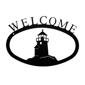 Lighthouse Welcome Sign (Size: Small)