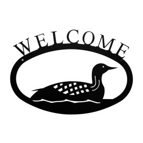 Loon Welcome Sign (Size: Small)