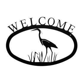 Heron Welcome Sign (Size: Small)