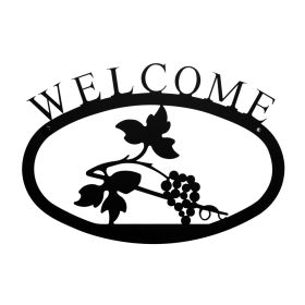 Grapevine Welcome Sign (Size: Small)