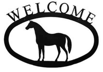 Horse Welcome Sign (Size: Large)