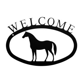 Horse Welcome Sign (Size: Small)