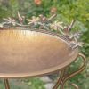 "Three Birds" Round Birdbath