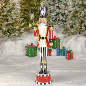 Life Sized Distinct & Elegant Iron Nutcrackers (Nutcracker Character: Lucien)