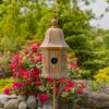 Victoria Iron Birdhouse on Stake