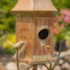 Victoria Iron Birdhouse on Stake