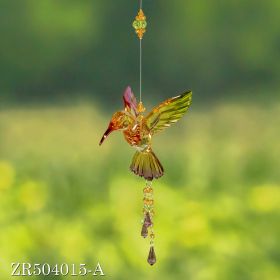 Five Tone Acrylic 3-Piece Hummingbird Chain (Set Name: A)